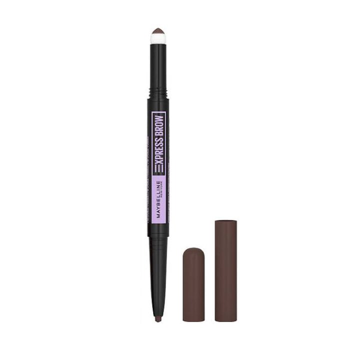 Олівець-тіні для брів Maybelline New York Express Brow Satin Duo 04 Dark Brown, 0.71 г